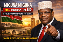Miguna Miguna Declares 2027 Presidential Bid with Transformative Vision