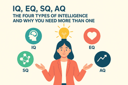 IQ, EQ, SQ, AQ: The Four Types of Intelligence and Why You Need More Than One